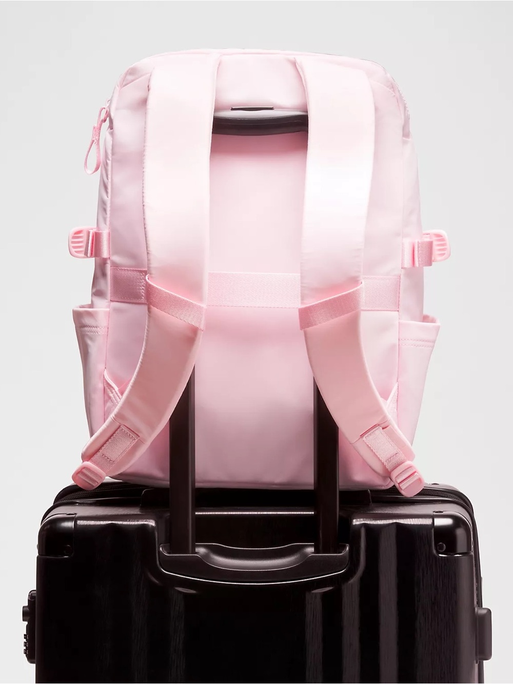 Lululemon New Crew Backpack 22L Updated- Pink Pearl/Wacky Khaki - Picture 12 of 13
